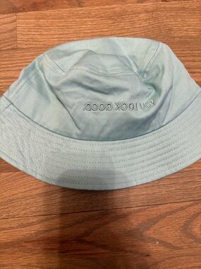 Limited Edition Chicago GLOSSIER Light Blue Bucket Hat